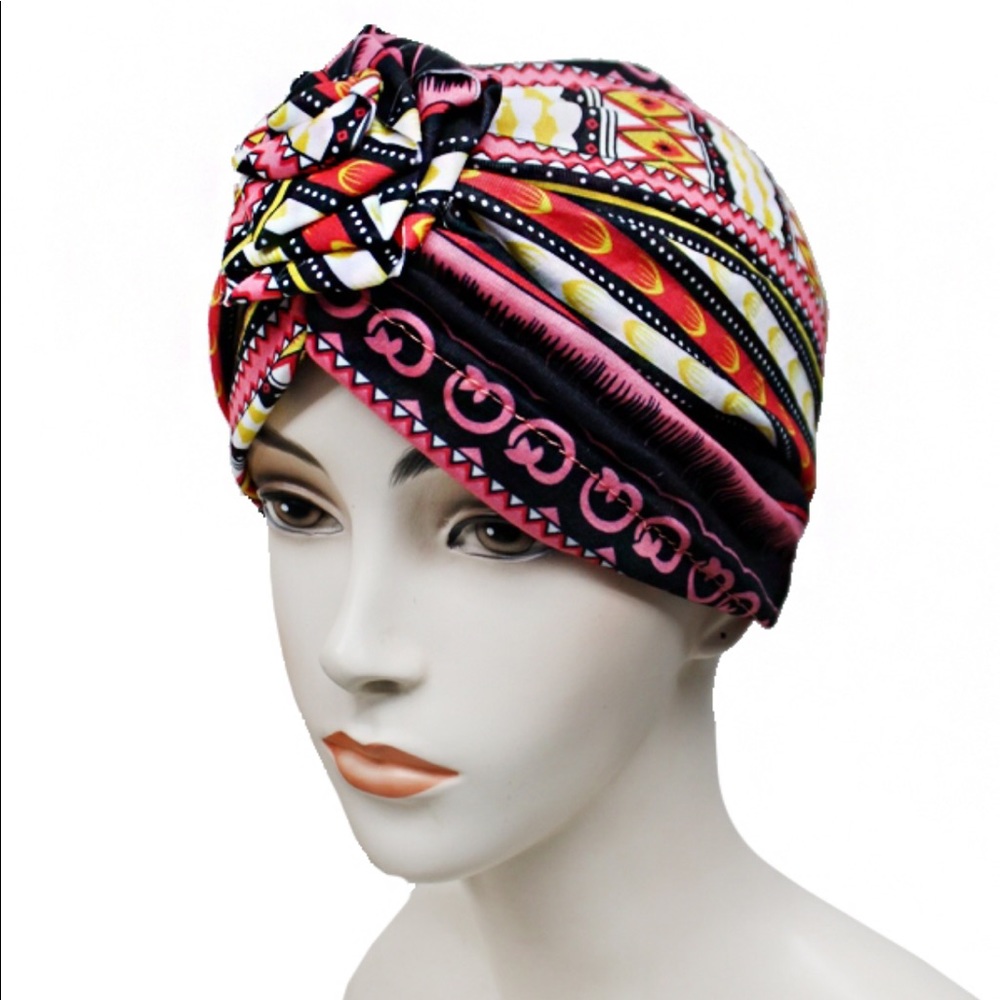 Pink Multi Turban